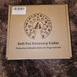 Soft Pet Recovery Collar Sz M 9-12in Neck Sz